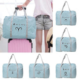 Constellation Travel Bag Nylon Foldable Unisex Large Capacity Bag