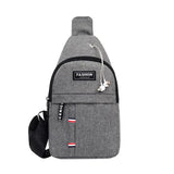 Canvas Shoulder Bag Packs Multifunction Travel Sling Bag