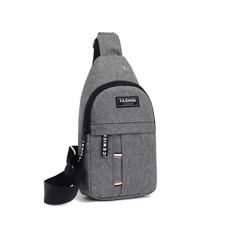 Canvas Shoulder Bag Packs Multifunction Travel Sling Bag