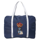 Women's Bear Zipper Travel Bag Organizer Waterproof Handbag