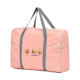 Large Capacity Travel Bag Men Women Avocado Print Storage Handbag