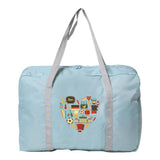 Nylon Foldable Travel Bag Large Capacity Waterproof Handbag