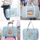 Nylon Foldable Travel Bag Large Capacity Waterproof Handbag