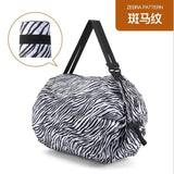 Camo Folding Storage Bag Portable Tote Waterproof Hiking Shoulder Shopping Bag