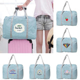 Teacher Travel Bag Nylon Foldable Luggage Waterproof Accessories