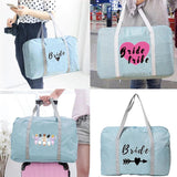 Nylon Foldable Bride Travel Bag Women WaterProof Large Capacity Bag