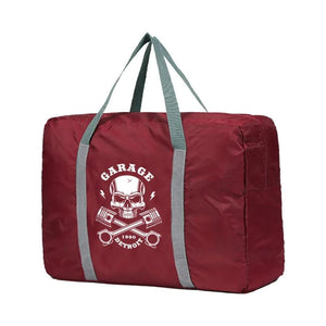 Skull Series Foldable Duffle Bag Large Capacity
