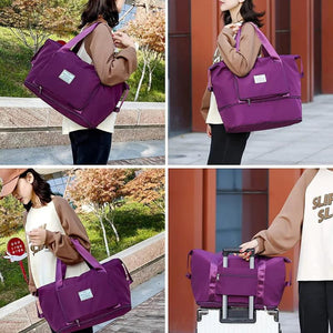 Waterproof Travel Bags for Women Large Capacity Duffle Handbag