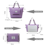 Geestock Foldable Travel Bag Wet-Dry Separation Handbag