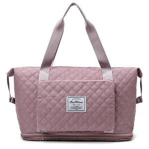 Geestock Foldable Travel Bag Wet-Dry Separation Handbag