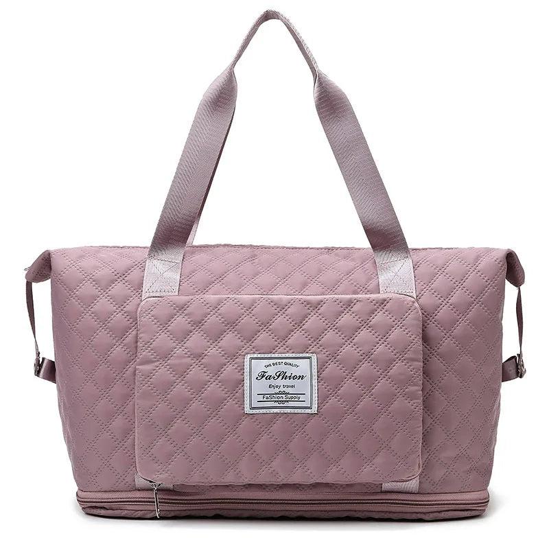 Geestock Foldable Travel Bag Wet-Dry Separation Handbag