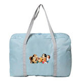 Large Capacity Cartoon Travel Bag Clothes Storage Weekend Organizer