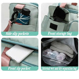 Large Capacity Waterproof Sports Gym Bag Women