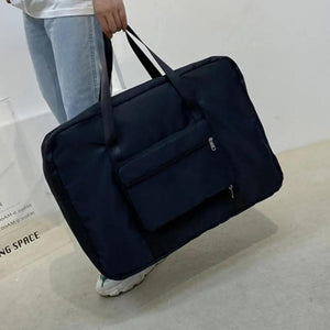 Expandable Bottom Travel Duffel Bag Soft Tote Bag