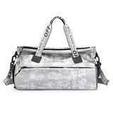 Graffiti Yoga Sports Bag with Shoes Large Capacity Outdoor Travel