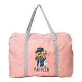 Travel Bag Bear Zipper Portable Durable Handbag
