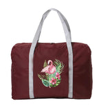 Flamingo Print Multi-function Storage Bag