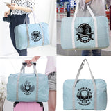 Skull Print Travel Bag Unisex Large Capacity Luggage