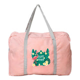 Women Leisure Fitness Yoga Camping Handbag Flamingo Print Zipper Organizer