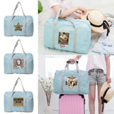 Leopard Travel Bag for Lady Men Weekend Organizer Clothes Storage Hand Luggage T