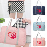 Women's Large Capacity Travel Bag Waterproof Duffle Totes Weekender Bag