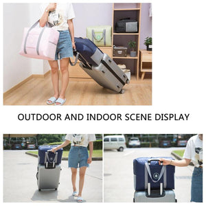 Waterproof Foldable Travel Bags for Men Large Capacity Bag Thick Oxford Cloth