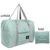 Nylon Foldable Travel Bag Unisex Large Capacity Luggage Tote Bag