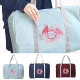 Flamingo Foldable Travel Bag Duffle Pack Waterproof Organizer