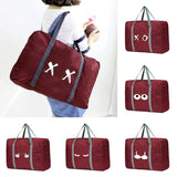 Travel Bag Unisex Foldable Duffle Bag Chest Pattern Accessories