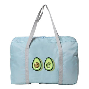 Avocado Travel Bag Nylon Foldable Waterproof Organizer Clothes Storage