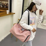 Women's Large Capacity Shoulder Bag Gym Yoga Sport Handbag