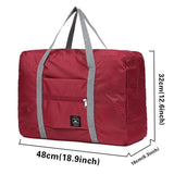Foldable Travel Bag Clothes Organizers King Pattern Duffle Bag