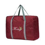 Foldable Travel Bag Clothes Organizers King Pattern Duffle Bag