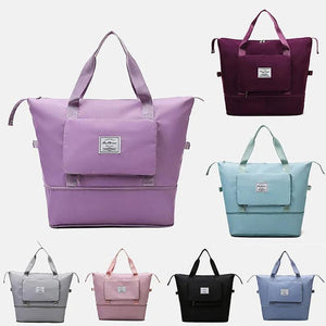 Waterproof Sports Fitness Bag Adjustable Gym Yoga Bag Big Travel Duffle Handbag