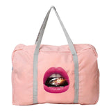 Women Foldable Travel Bag Lightweight Tote Waterproof Large Capacity