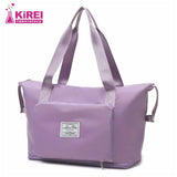 Foldable Travel Bag for Women Large Capacity Hand-held Wait Bag