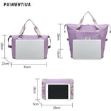Women Men Sports Gym Bag Travel Duffle Bag Tote Handbag Multifunction
