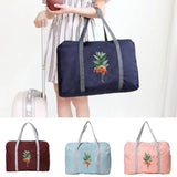 Flamingo Print Yoga Storage Bag Zipper Organizer Tote