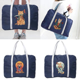 Japan Cat Series Travel Bag Large Capacity Nylon Luggage Handbag