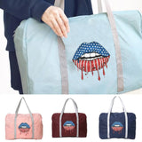 Women Outdoor Luggage Clothing Storage Travel Bag Foldable Accessories Bags