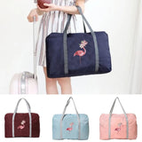 Flamingo Print Yoga Travel Bag Organizer Toiletries Storage Pouch