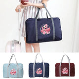 Flamingo Print Foldable Travel Bag for Women