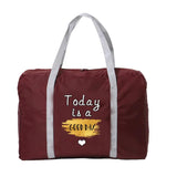 Foldable Travel Bags Women Large Capacity Waterproof Luggage Tote Duffle Bag