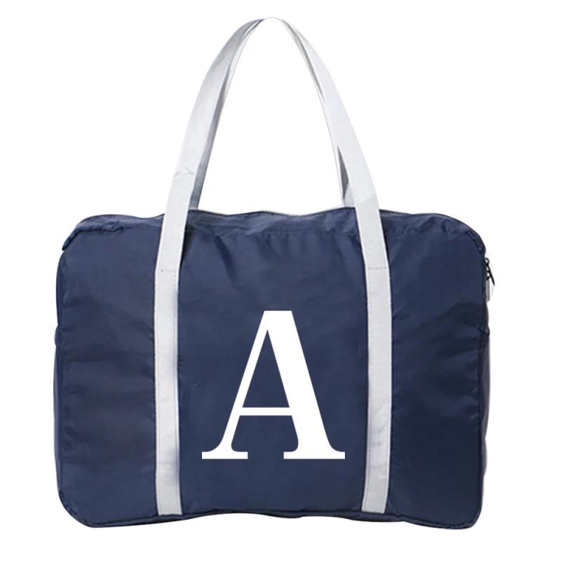 Foldable Travel Bags Nylon Unisex Water Proof Large Capacity Luggage Handbag