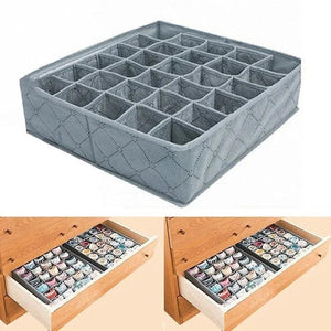 30 Grids Underwear Socks Storage Drawer Organizer Box