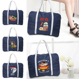 Travel Bags Large Capacity Bag Japan Series Printing Nylon Foldable Luggage