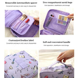 Large Capacity Travel Cosmetic Bag Waterproof Organizer for Women