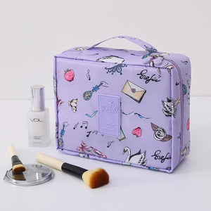 Large Capacity Travel Cosmetic Bag Waterproof Organizer for Women