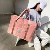Large Capacity Women's Travel Bag Fitness Tote Bag Waterproof Luggage Bag
