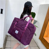 Large Capacity Women's Travel Bag Fitness Tote Bag Waterproof Luggage Bag